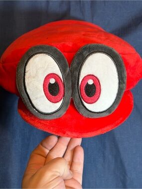 Red Cappy Plush Hat - Mario Bros.